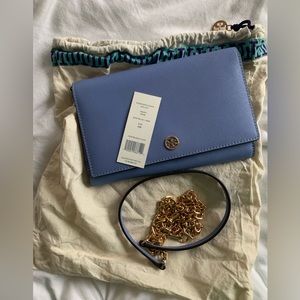 Tory Burch Robinson Chain Wallet